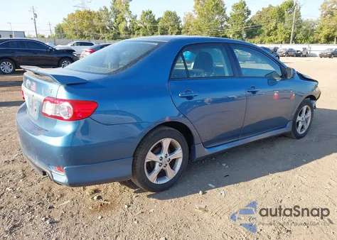 2013 Toyota Corolla S из США, поврежденный, VIN 5YFBU4EE1DP218792